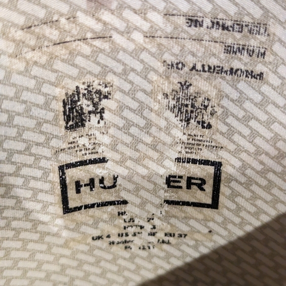 HUNTER Women's Tall Wide Fit Rain Boots size 6 in black - Picture 7 of 9